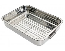 Kitchen Craft Stainless Steel Roasting Pan - Medium Kitchen Craft Stainless Steel Roasting Pan - Medium
